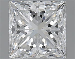 Picture of 1.01 Carats, Princess E Color, VVS1 Clarity and Certified by GIA