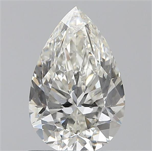 Picture of 0.90 Carats, Pear I Color, SI1 Clarity and Certified by GIA