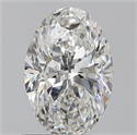 0.70 Carats, Oval G Color, VVS1 Clarity and Certified by GIA