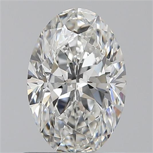 Picture of 0.70 Carats, Oval G Color, VVS1 Clarity and Certified by GIA