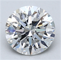 Del inventario de diamantes de laboratorio, 2.40 quilates, Redondo , Color E, claridad VS1 y certificado IGI