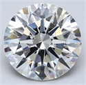 Del inventario de diamantes de laboratorio, 5.47 quilates, Redondo , Color G, claridad VS1 y certificado IGI