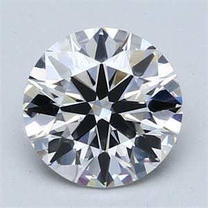 Picture of Lab Created Diamond 1.83 Carats, Round with Ideal Cut, E Color, VS1 Clarity and Certified by IGI