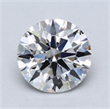 Del inventario de diamantes de laboratorio, 1.27 quilates, Redondo , Color D, claridad VS1 y certificado IGI