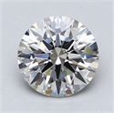Del inventario de diamantes de laboratorio, 1.53 quilates, Redondo , Color F, claridad VVS2 y certificado IGI