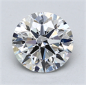 Del inventario de diamantes de laboratorio, 1.55 quilates, Redondo , Color E, claridad VS1 y certificado IGI