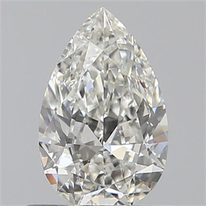 Picture of 0.50 Carats, Pear I Color, VS2 Clarity and Certified by GIA