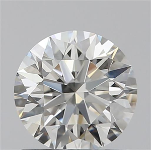Picture of 0.80 Carats, Round with Excellent Cut, H Color, VVS1 Clarity and Certified by GIA