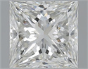 1.80 Carats, Princess I Color, SI2 Clarity and Certified by GIA