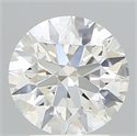 Del inventario de diamantes de laboratorio, 2.60 quilates, Redondo , Color G, claridad VVS2 y certificado IGI