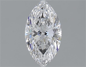 Picture of 0.60 Carats, Marquise D Color, SI2 Clarity and Certified by GIA