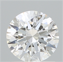 Lab Created Diamond 1.13 Carats, Round with Ideal Cut, D Color, VVS1 Clarity and Certified by IGI