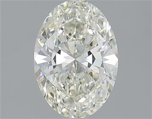 Picture of 1.20 Carats, Oval K Color, SI1 Clarity and Certified by GIA