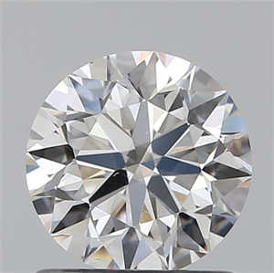 Picture of 0.90 Carats, Round with Excellent Cut, E Color, SI1 Clarity and Certified by GIA