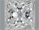 1.00 Carats, Princess H Color, SI1 Clarity and Certified by GIA