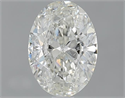 1.21 Carats, Oval J Color, SI2 Clarity and Certified by GIA