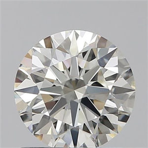 Picture of 0.80 Carats, Round with Excellent Cut, K Color, VVS1 Clarity and Certified by GIA