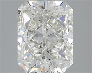 Picture of 3.01 Carats, Radiant J Color, SI2 Clarity and Certified by GIA