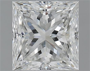 Picture of 1.51 Carats, Princess G Color, VS2 Clarity and Certified by GIA