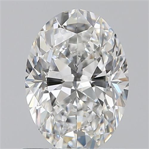 Picture of 0.70 Carats, Oval G Color, VVS2 Clarity and Certified by GIA