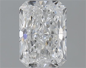 Picture of 1.00 Carats, Radiant F Color, SI2 Clarity and Certified by GIA