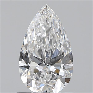 Picture of 0.70 Carats, Pear D Color, VVS2 Clarity and Certified by GIA