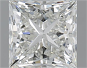1.70 Carats, Princess I Color, VS1 Clarity and Certified by GIA