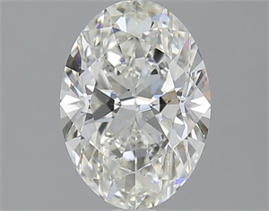 Picture of 1.70 Carats, Oval J Color, SI1 Clarity and Certified by GIA