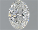 1.01 Carats, Oval H Color, SI2 Clarity and Certified by GIA