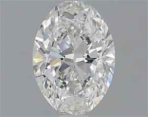 Picture of 1.01 Carats, Oval H Color, SI2 Clarity and Certified by GIA