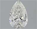 1.51 Carats, Pear K Color, SI2 Clarity and Certified by GIA