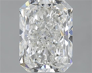 Picture of 2.00 Carats, Radiant H Color, SI2 Clarity and Certified by GIA