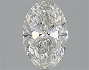 Picture of 2.01 Carats, Oval J Color, SI2 Clarity and Certified by GIA