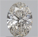 0.62 Carats, Oval I Color, VS1 Clarity and Certified by GIA