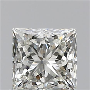 Picture of 0.70 Carats, Princess K Color, VVS2 Clarity and Certified by GIA