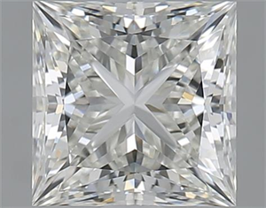 Picture of 1.50 Carats, Princess J Color, VVS2 Clarity and Certified by GIA