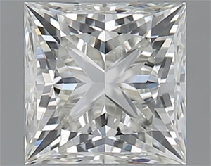 Foto 1.00 quilates, Princesa , Color J, claridad SI1 y certificado por GIA de