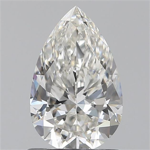 Picture of 0.90 Carats, Pear G Color, VVS1 Clarity and Certified by GIA