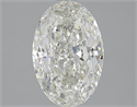 2.01 Carats, Oval J Color, SI2 Clarity and Certified by GIA