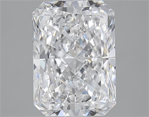 Picture of 2.50 Carats, Radiant D Color, I1 Clarity and Certified by GIA