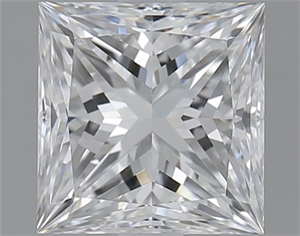 Picture of 1.70 Carats, Princess E Color, VVS2 Clarity and Certified by GIA