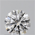 0.45 quilates, Redondo Ideal, Color E, claridad VVS2 y certificado por GIA