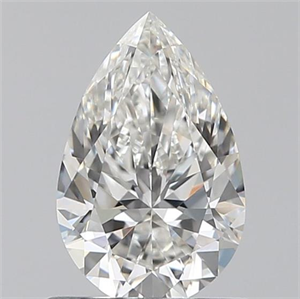 Picture of 0.70 Carats, Pear H Color, VVS2 Clarity and Certified by GIA