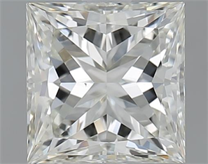 Picture of 1.51 Carats, Princess J Color, VS1 Clarity and Certified by GIA