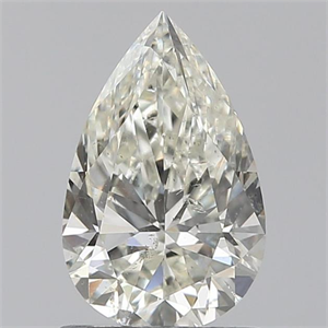 Picture of 0.90 Carats, Pear K Color, SI2 Clarity and Certified by GIA