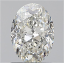 0.90 Carats, Oval I Color, SI2 Clarity and Certified by GIA
