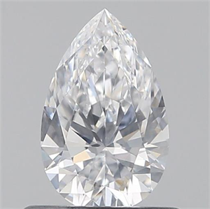 Picture of 0.51 Carats, Pear D Color, SI2 Clarity and Certified by GIA