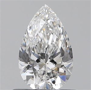 Picture of 0.50 Carats, Pear E Color, IF Clarity and Certified by GIA