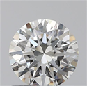 0.70 quilates, Redondo Ideal, Color I, claridad IF y certificado por GIA