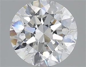 Picture of 2.50 Carats, Round with Excellent Cut, G Color, SI1 Clarity and Certified by GIA